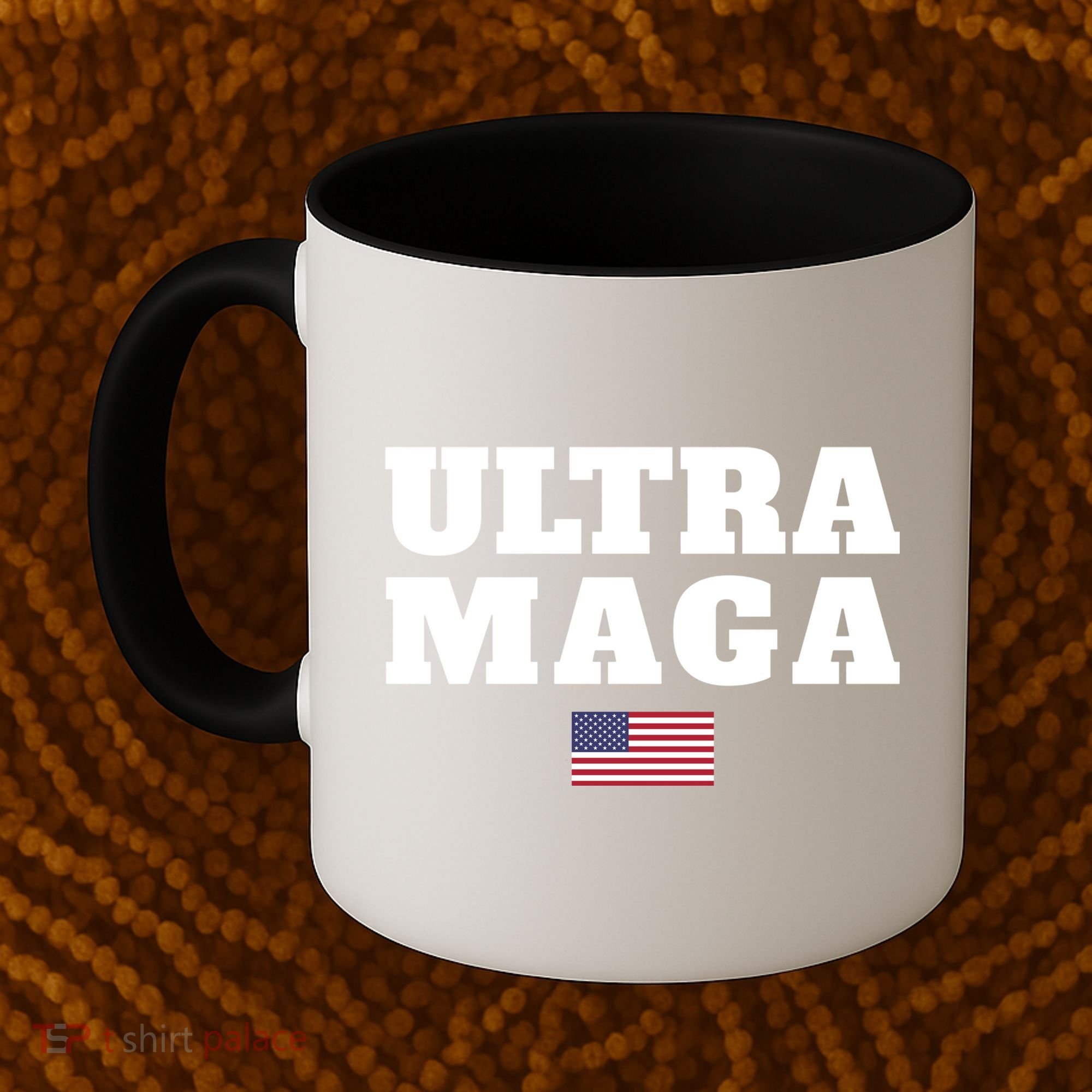 Ultra MAGA American Flag Coffee Mug