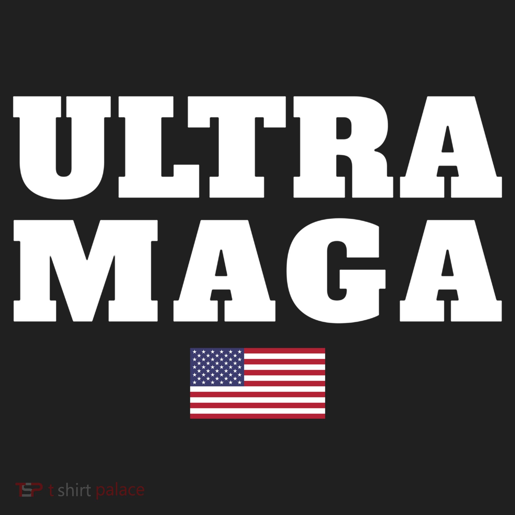 Ultra MAGA American Flag Beanie