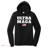 Ultra MAGA American Flag Women's Hoodie thumb 0