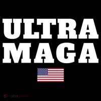 Ultra MAGA American Flag Women's Hoodie thumb 2