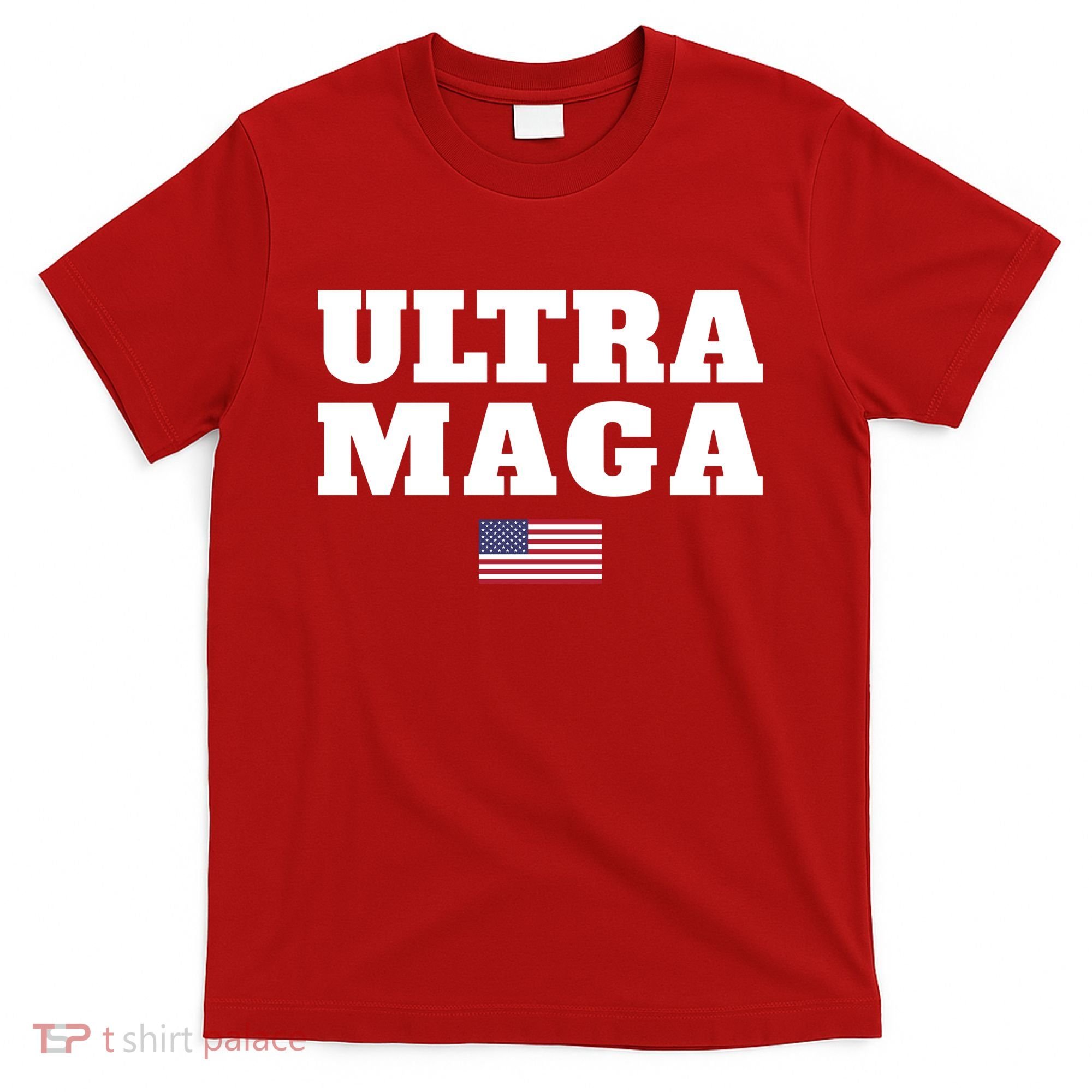 Ultra MAGA American Flag T-Shirt
