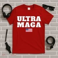 Ultra MAGA American Flag T-Shirt thumb 5