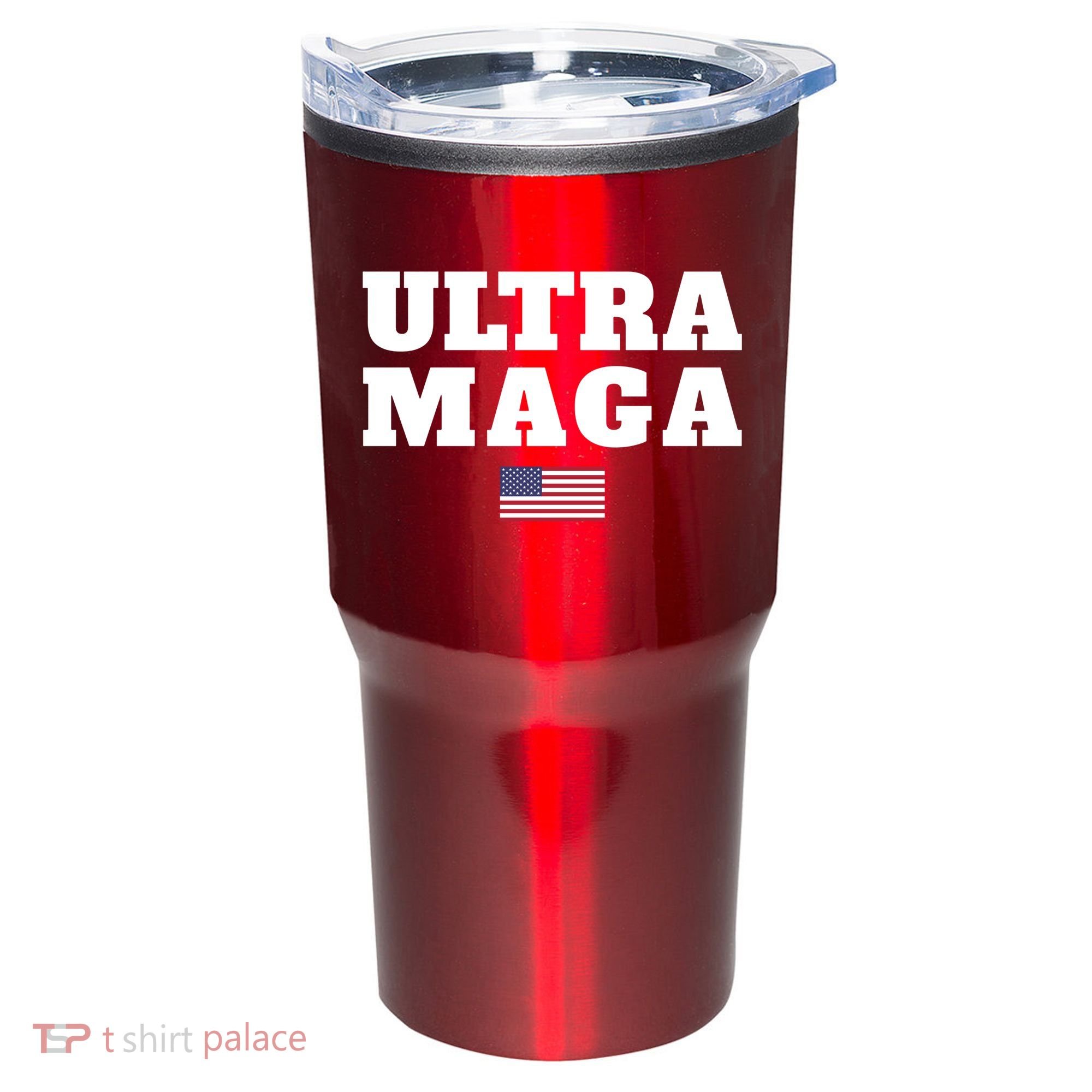 Ultra MAGA American Flag Tumbler