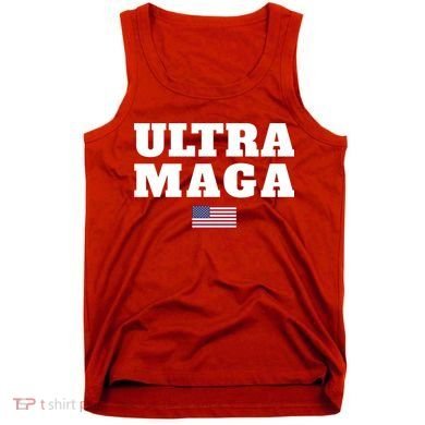 Ultra MAGA American Flag Tank Top