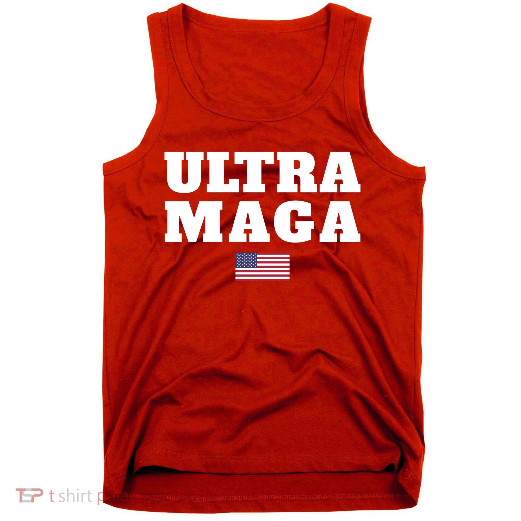 Ultra MAGA American Flag Tank Top