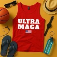 Ultra MAGA American Flag Tank Top thumb 4