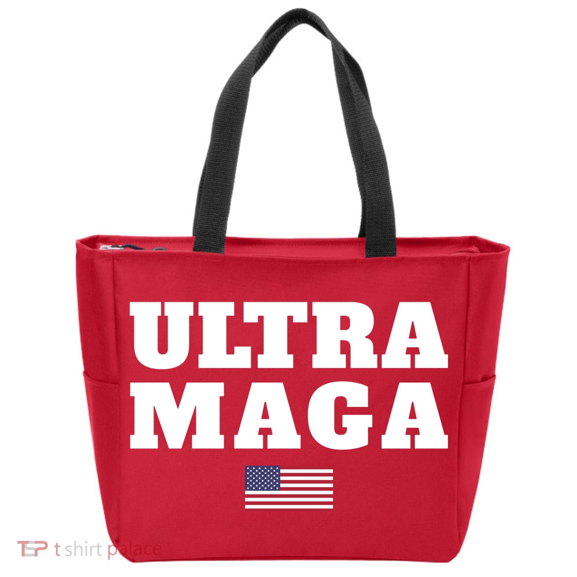 Ultra MAGA American Flag Tote Bag