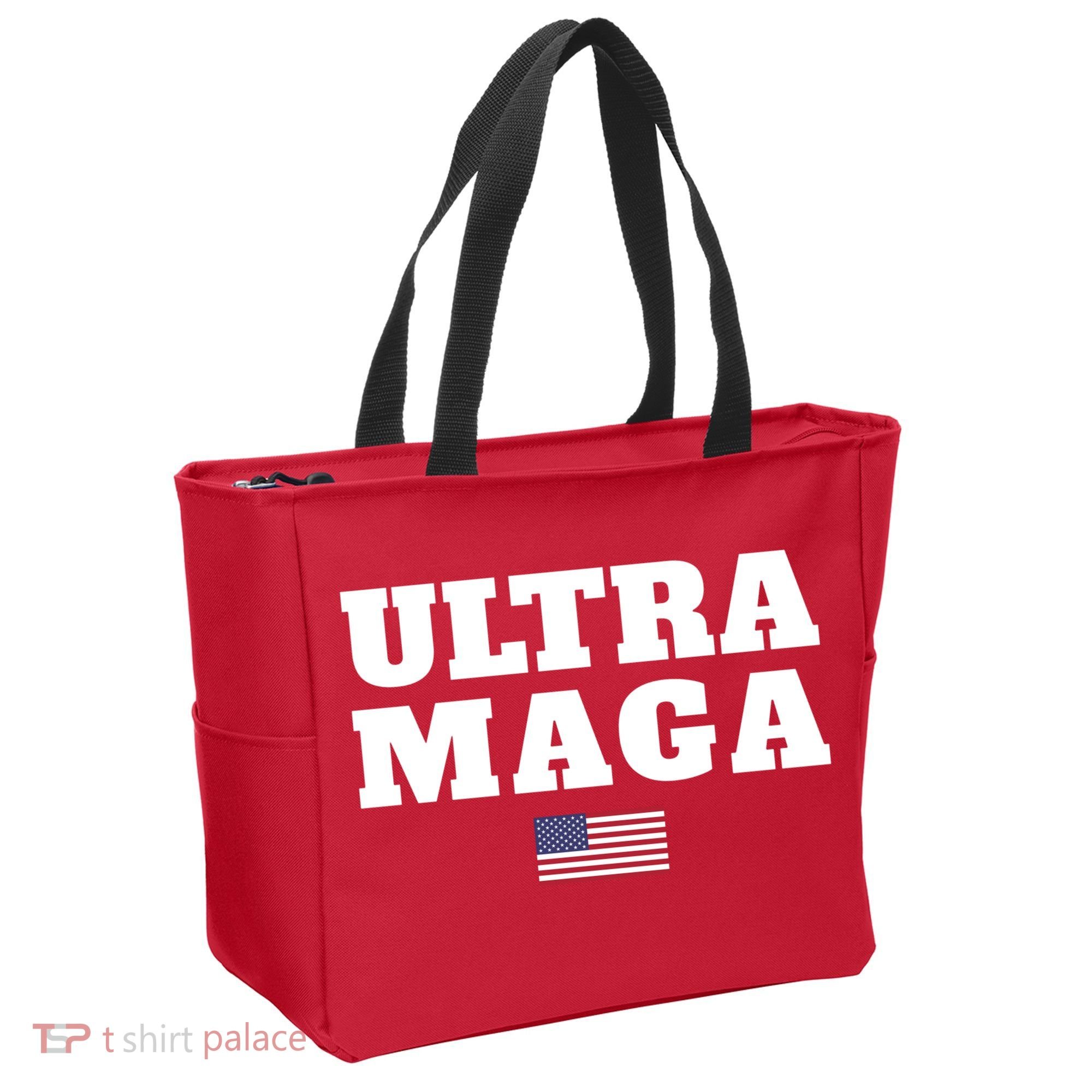 Ultra MAGA American Flag Tote Bag