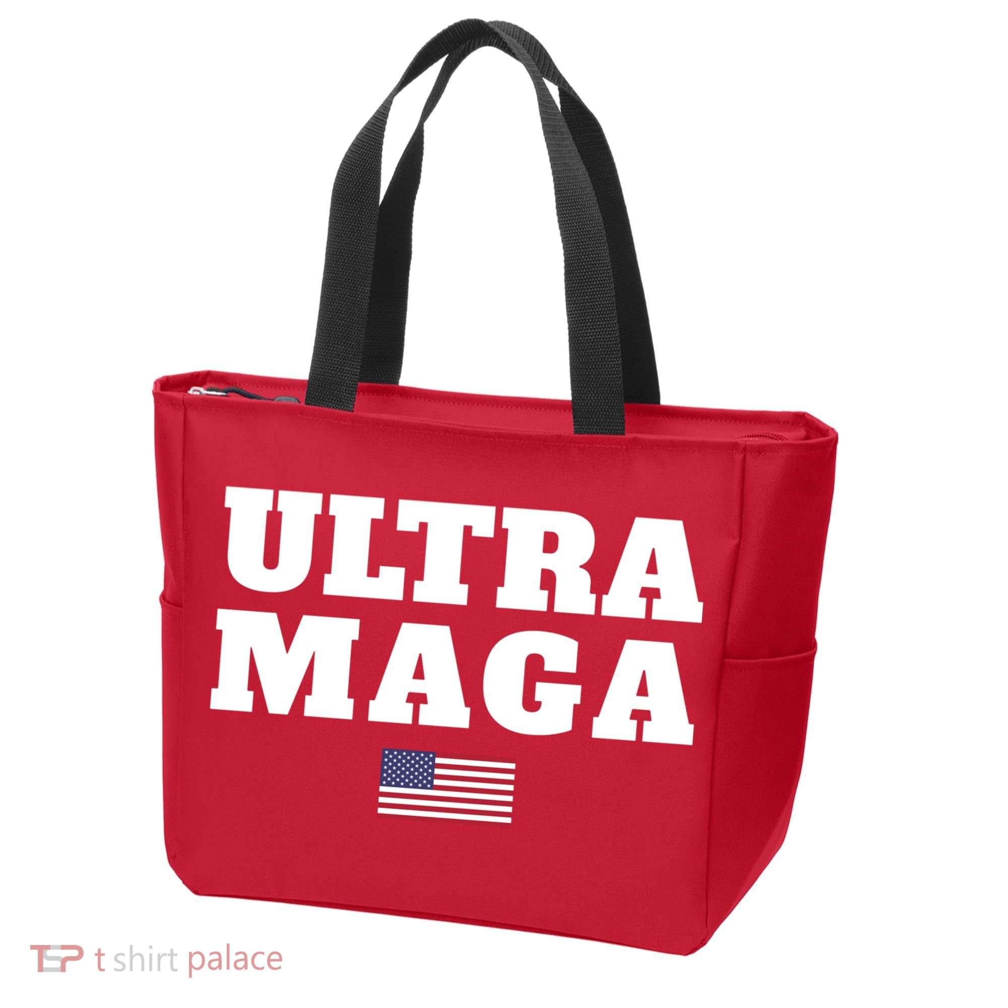 Ultra MAGA American Flag Tote Bag