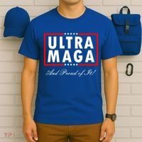 Ultra MAGA And Proud Of It Trump 2024 Anti Biden T-Shirt thumb 6