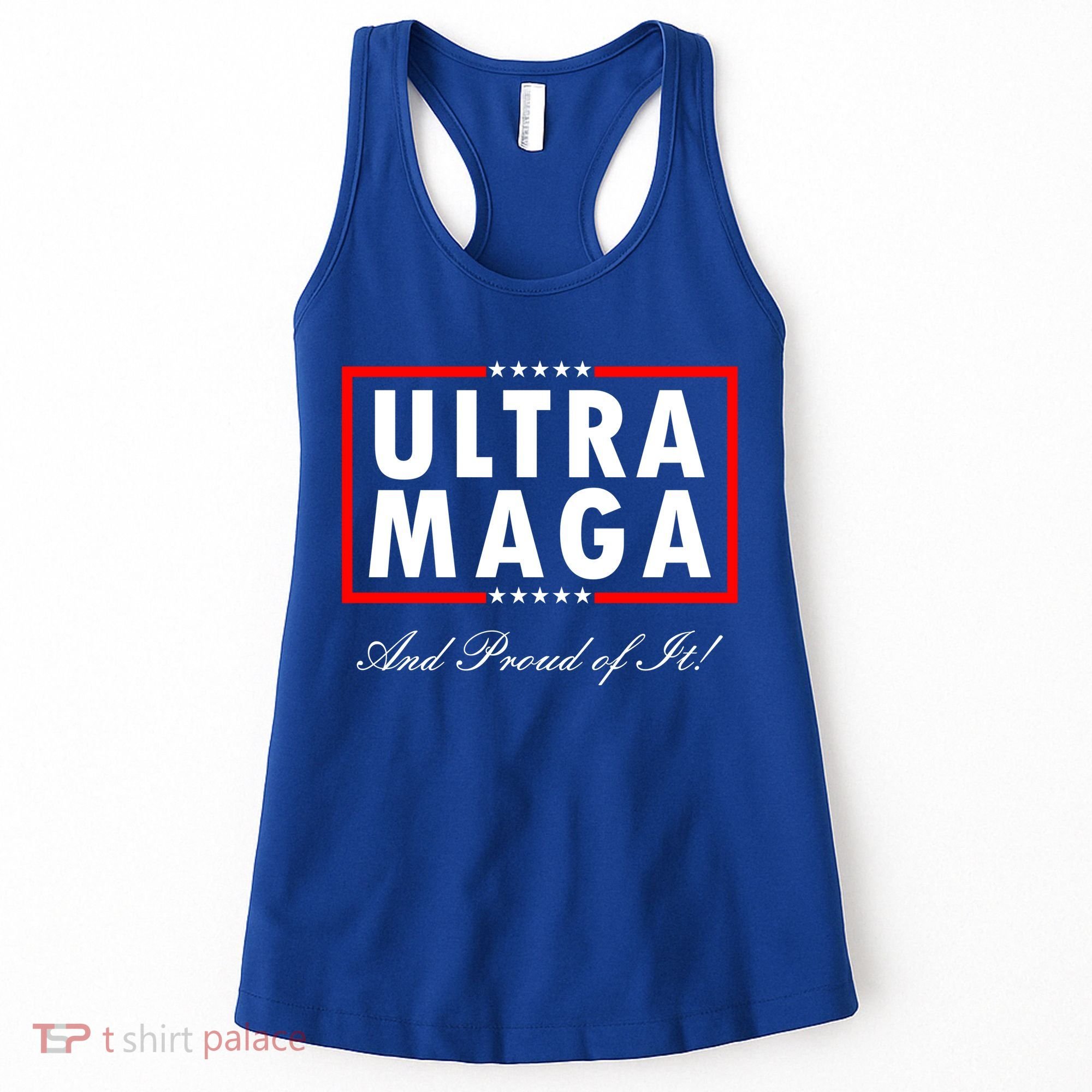 Ultra MAGA And Proud Of It Trump 2024 Anti Biden Women's Tank Top
