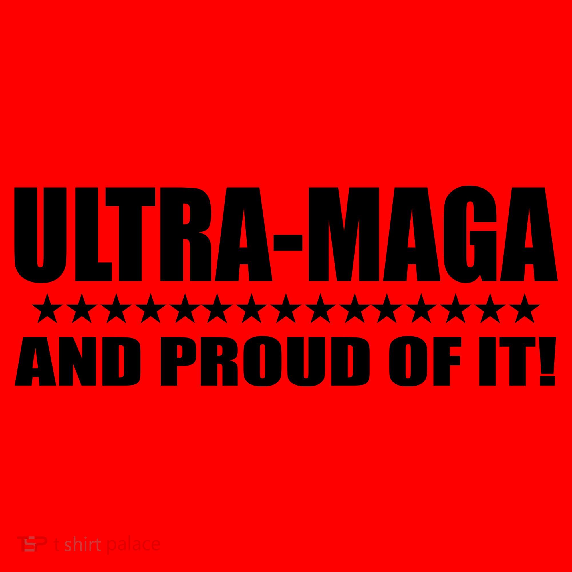 Ultra Maga And Proud Of It Santa Hat