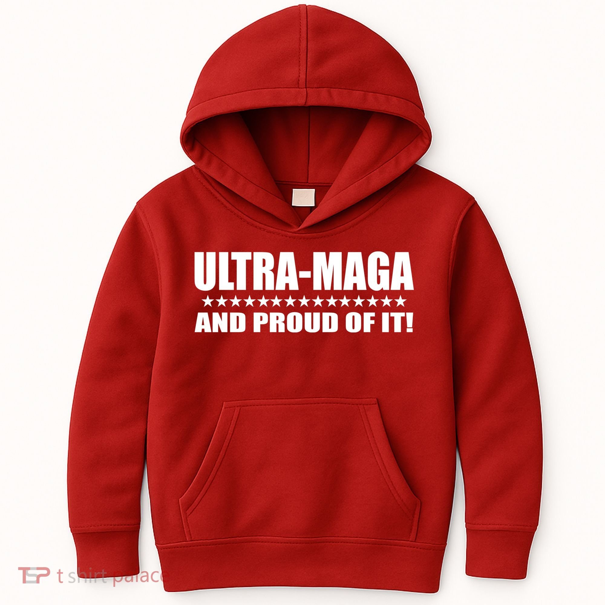 Ultra Maga And Proud Of It Kids Hoodie