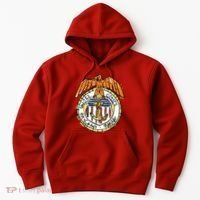USA Marine Badge Doodle Hoodie thumb 0
