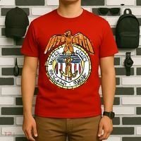 USA Marine Badge Doodle T-Shirt thumb 6