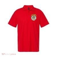 USA Marine Badge Doodle Polo thumb 0
