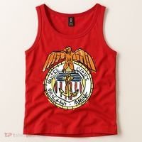 USA Marine Badge Doodle Tank Top thumb 2