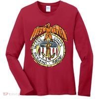 USA Marine Badge Doodle Women's Long Sleeve Shirt thumb 0