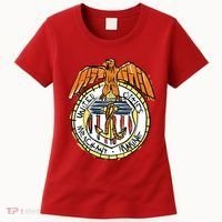 USA Marine Badge Doodle Women's T-Shirt thumb 0