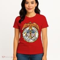 USA Marine Badge Doodle Women's T-Shirt thumb 4