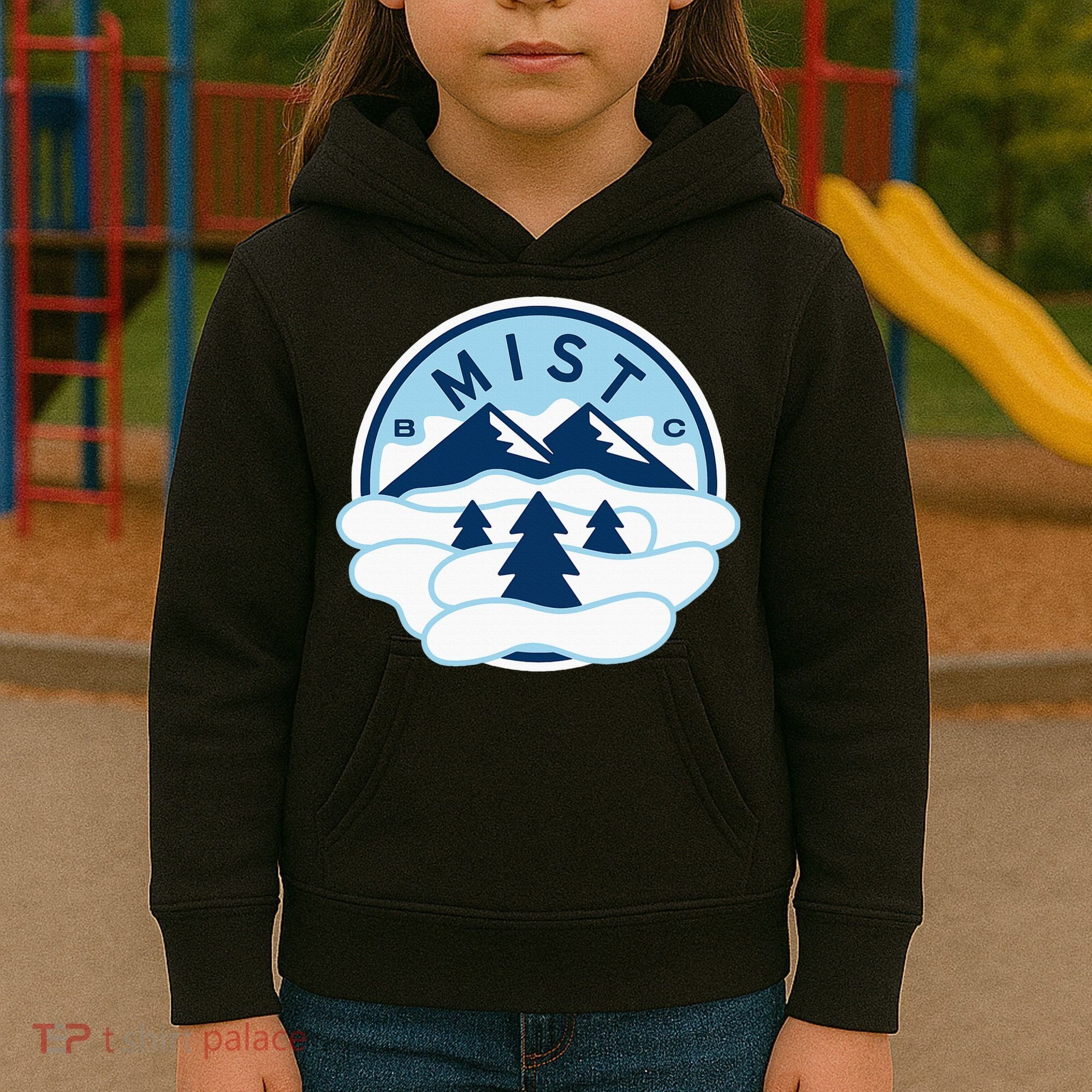 Unrivaled Mist Basketball Club 3x3 Kids Hoodie