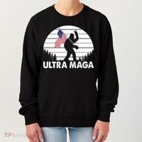 Ultra Maga Big Foot Sasquatch Women's Sweatshirt thumb 0