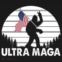 Ultra Maga Big Foot Sasquatch Bucket Hat thumb 4