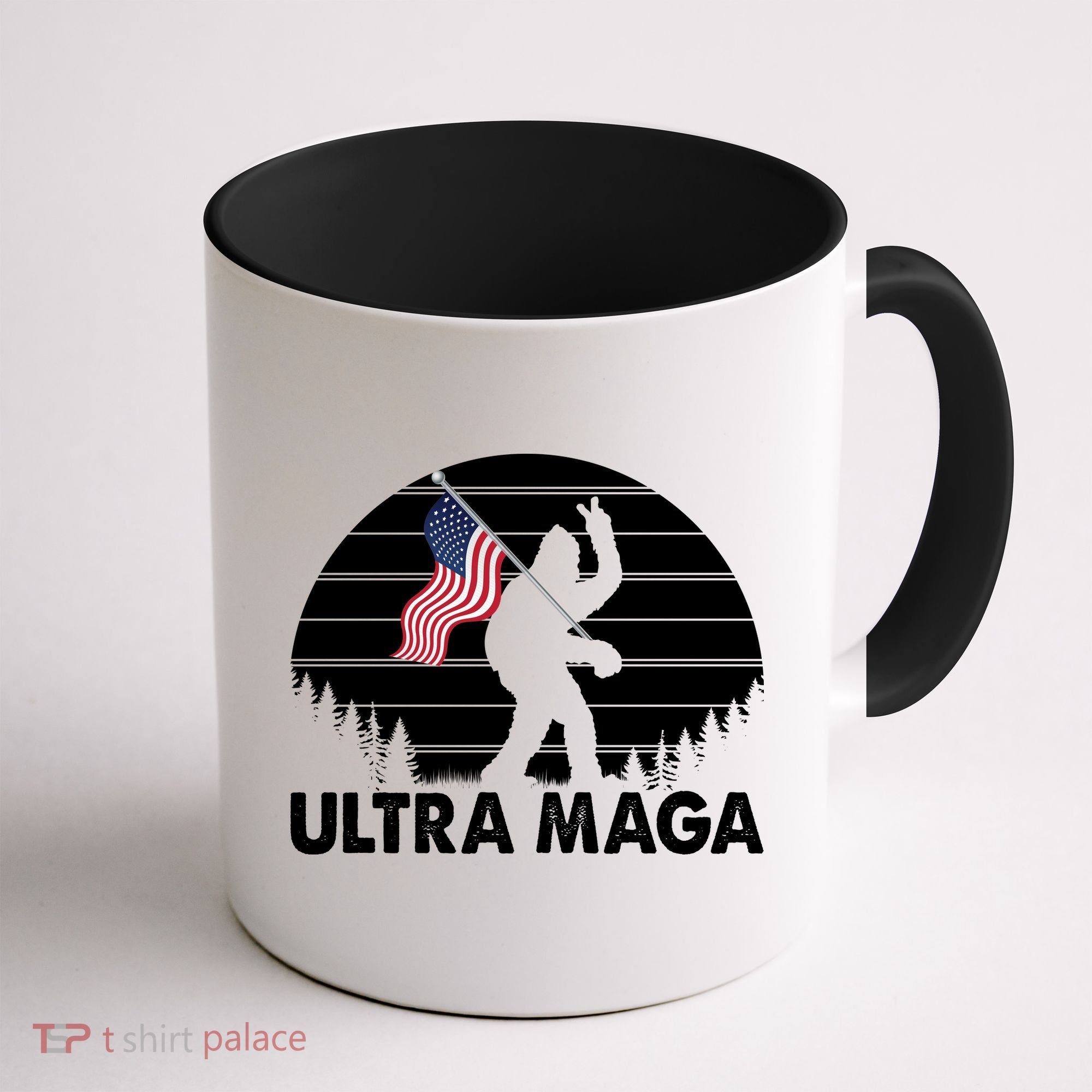 Ultra Maga Big Foot Sasquatch Coffee Mug