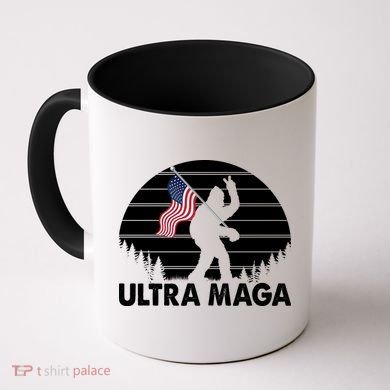 Ultra Maga Big Foot Sasquatch Coffee Mug