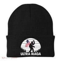 Ultra Maga Big Foot Sasquatch Beanie thumb 0