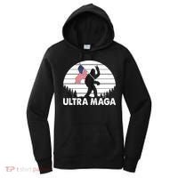 Ultra Maga Big Foot Sasquatch Women's Hoodie thumb 0