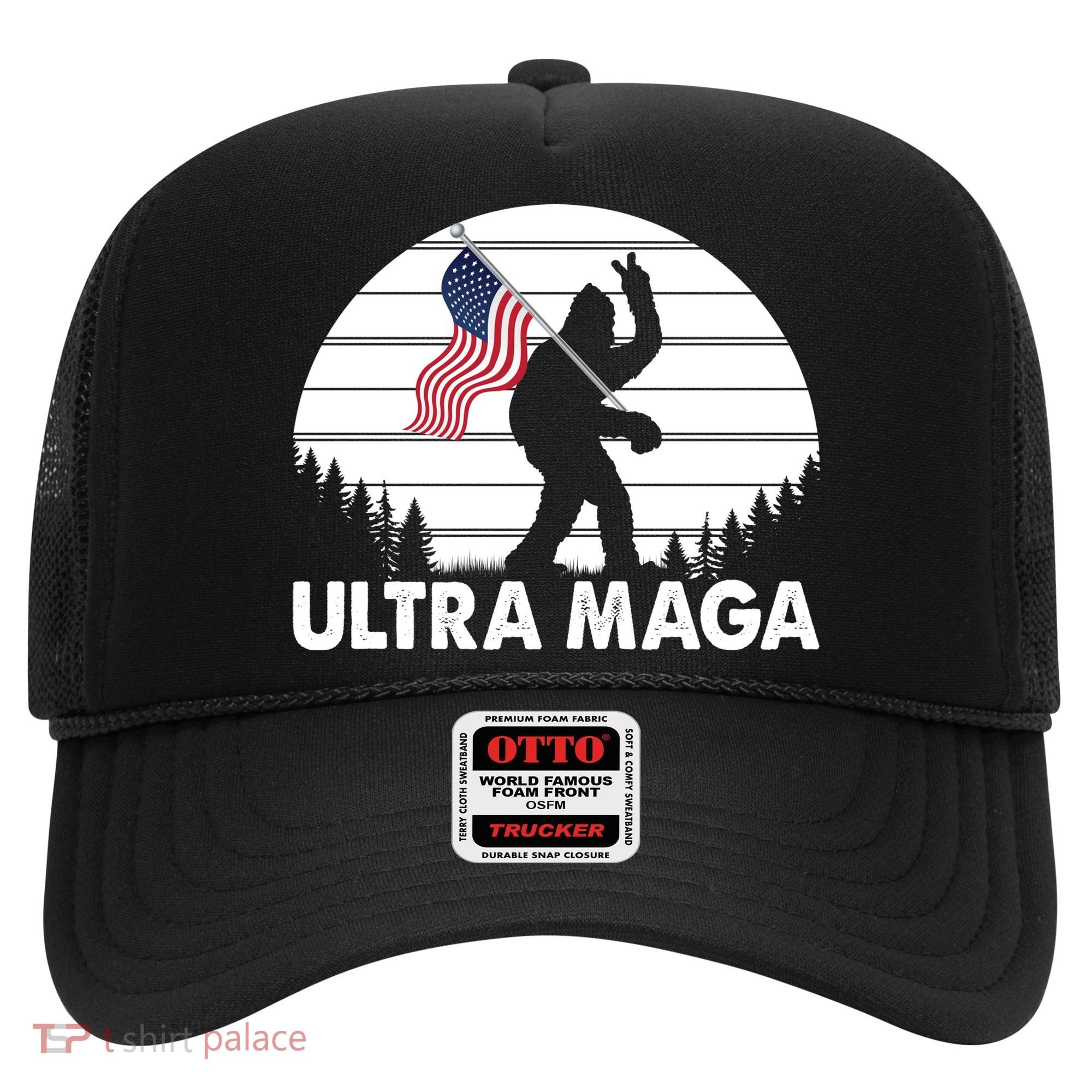 Ultra Maga Big Foot Sasquatch Hat
