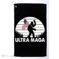 Ultra Maga Big Foot Sasquatch Golf Towel thumb 0