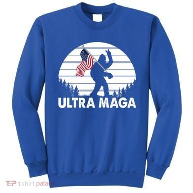 Ultra Maga Big Foot Sasquatch Sweatshirt