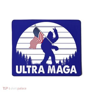 Ultra Maga Big Foot Sasquatch Mousepad