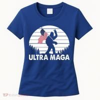 Ultra Maga Big Foot Sasquatch Women's T-Shirt thumb 0