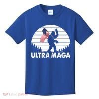 Ultra Maga Big Foot Sasquatch Kids T-Shirt thumb 0
