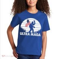 Ultra Maga Big Foot Sasquatch Kids T-Shirt thumb 2