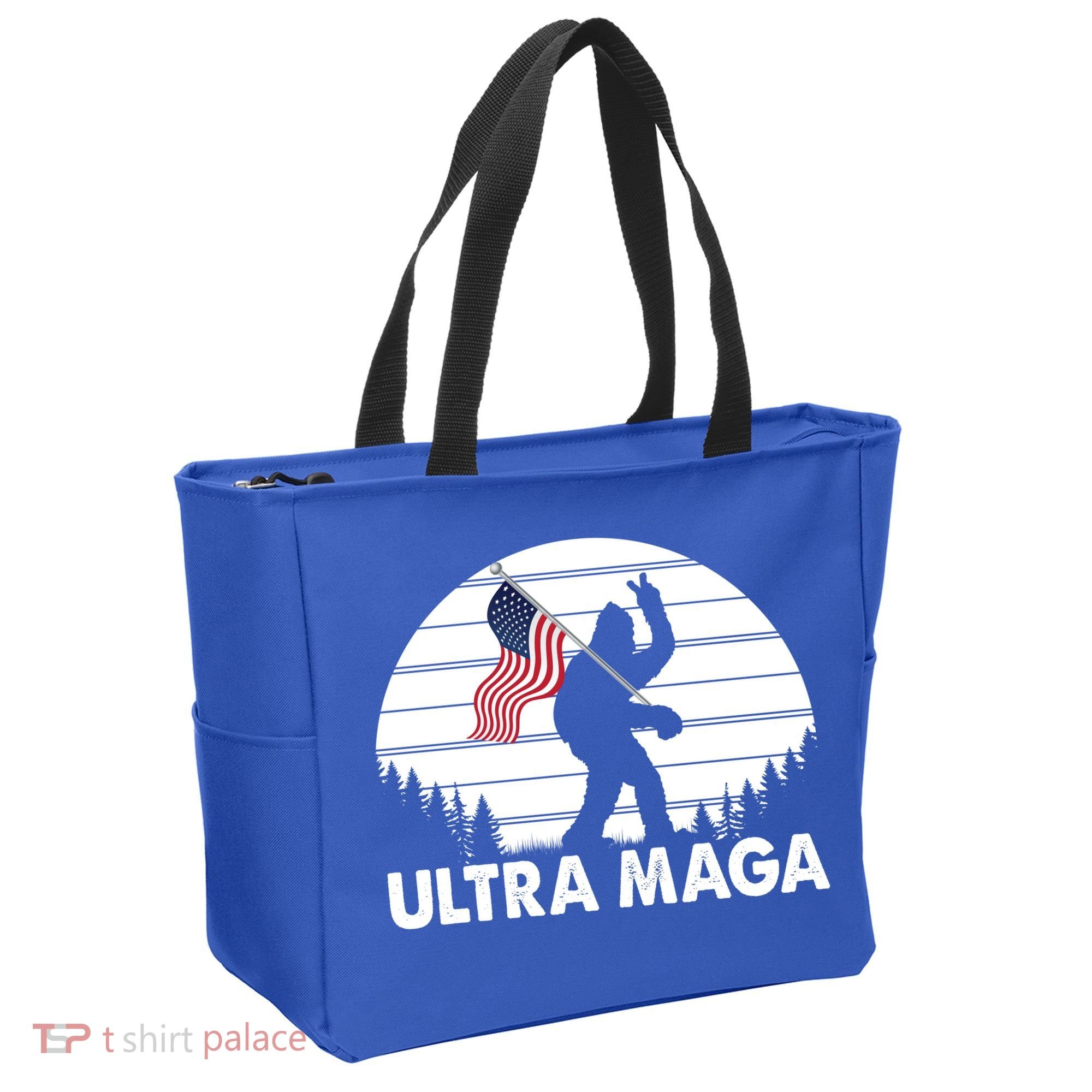 Ultra Maga Big Foot Sasquatch Tote Bag