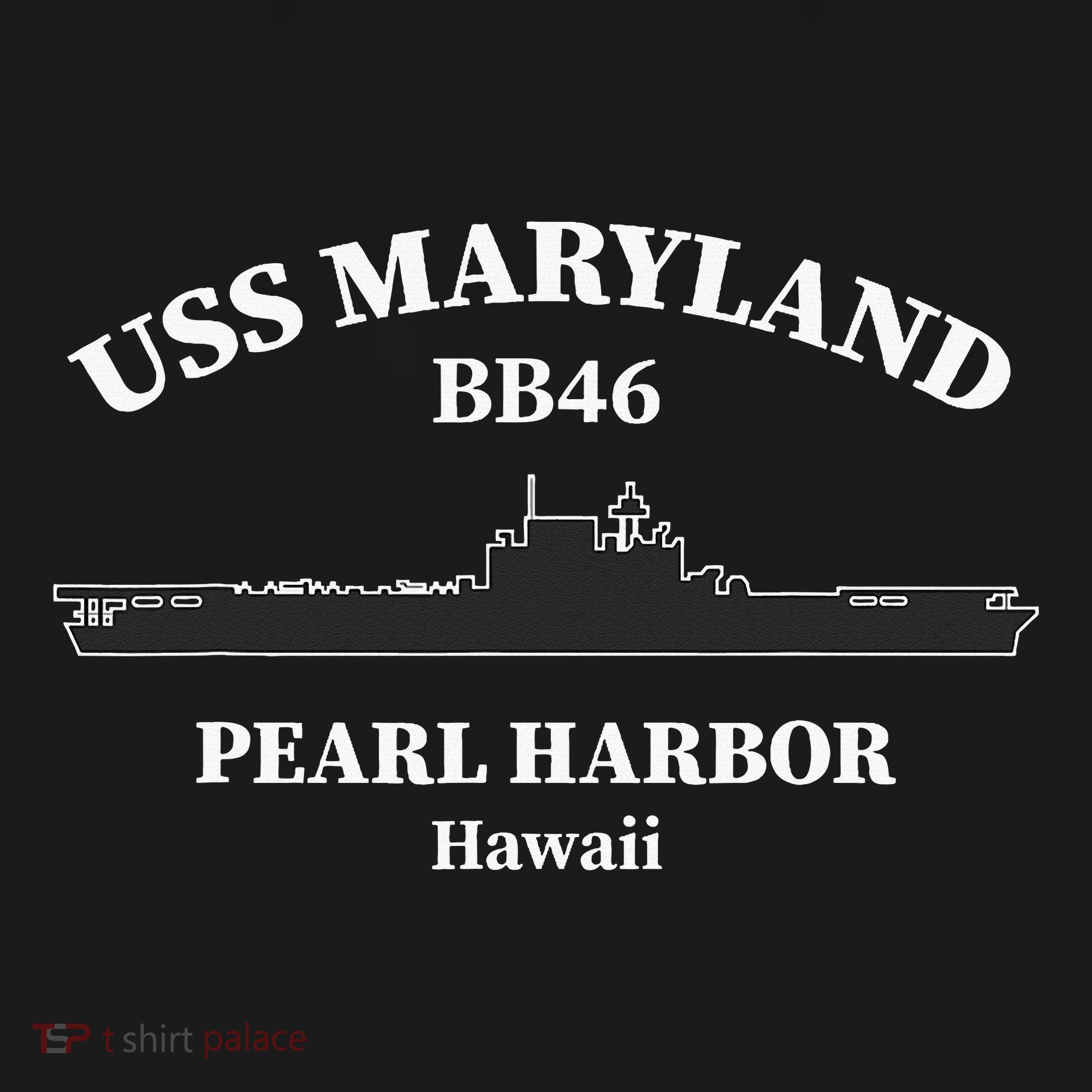 Uss Maryland Battleship Pearl Harbor Memorial Day Coaster