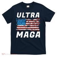 Ultra MAGA Bold United States Of America USA Flag T-Shirt thumb 0