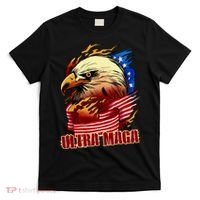Ultra MAGA Bald Eagle Anti Biden Trump 2024 USA America T-Shirt thumb 0