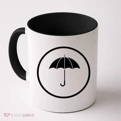 Umbrella Simple Emblem Coffee Mug