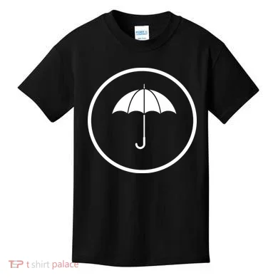 Umbrella Simple Emblem Kids T-Shirt