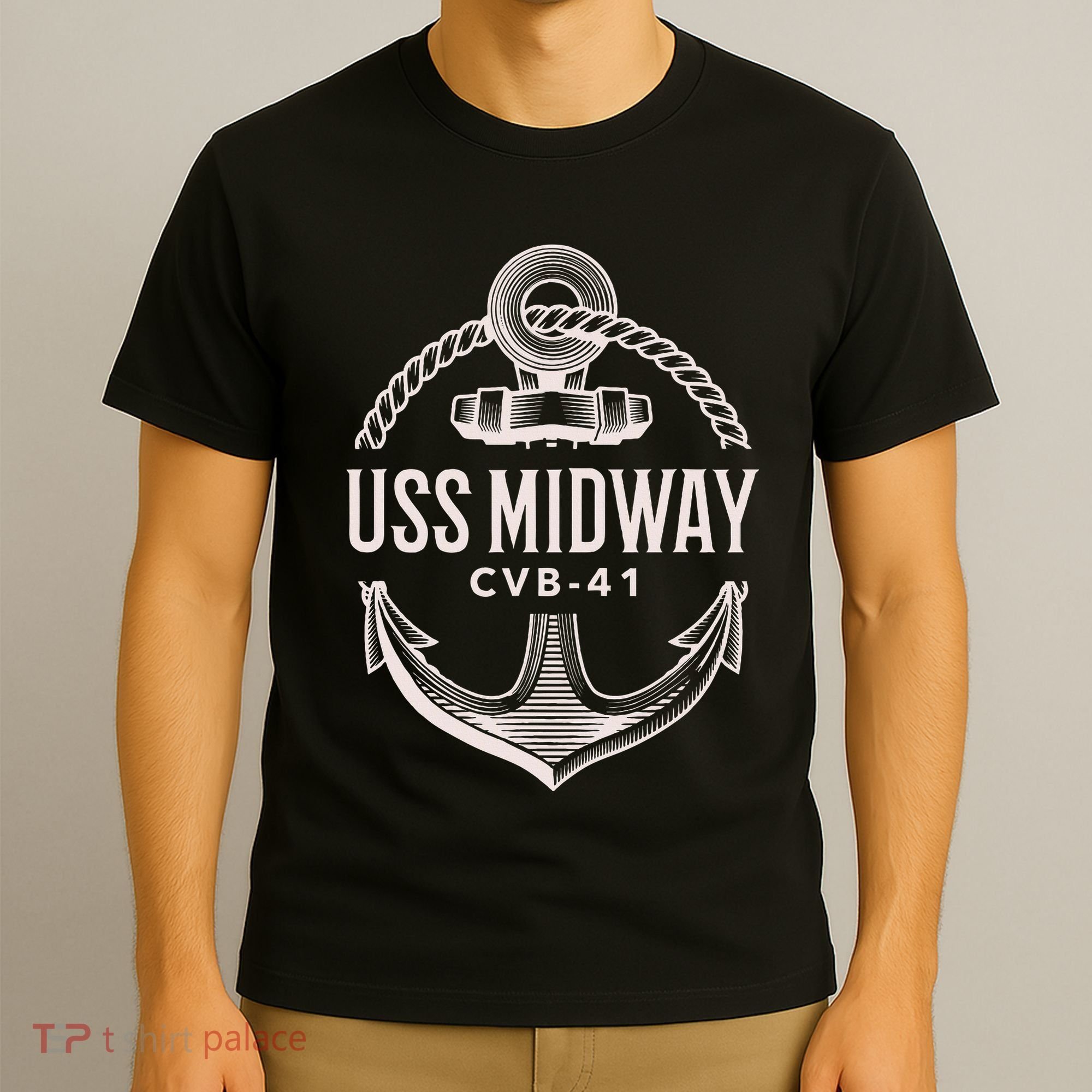 Uss Midway Cvb41 Aircraft Carrier Uss Midway T-Shirt