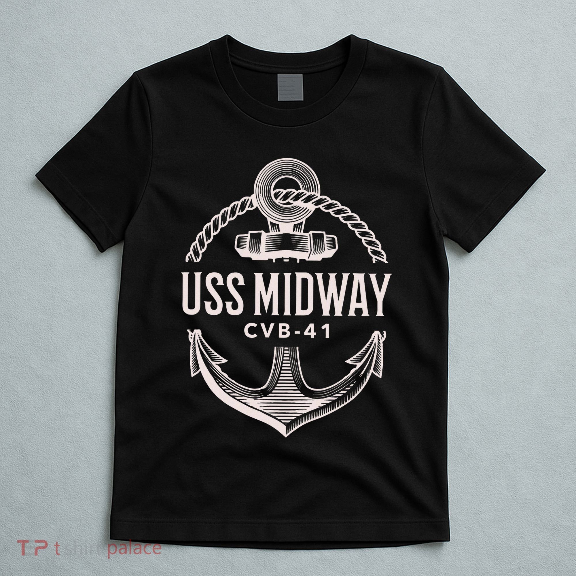 Uss Midway Cvb41 Aircraft Carrier Uss Midway T-Shirt