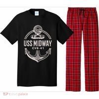 Uss Midway Cvb41 Aircraft Carrier Uss Midway Pajama Set thumb 0
