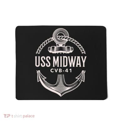 Uss Midway Cvb41 Aircraft Carrier Uss Midway Mousepad