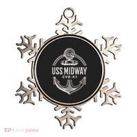Uss Midway Cvb41 Aircraft Carrier Uss Midway Ornament thumb 0