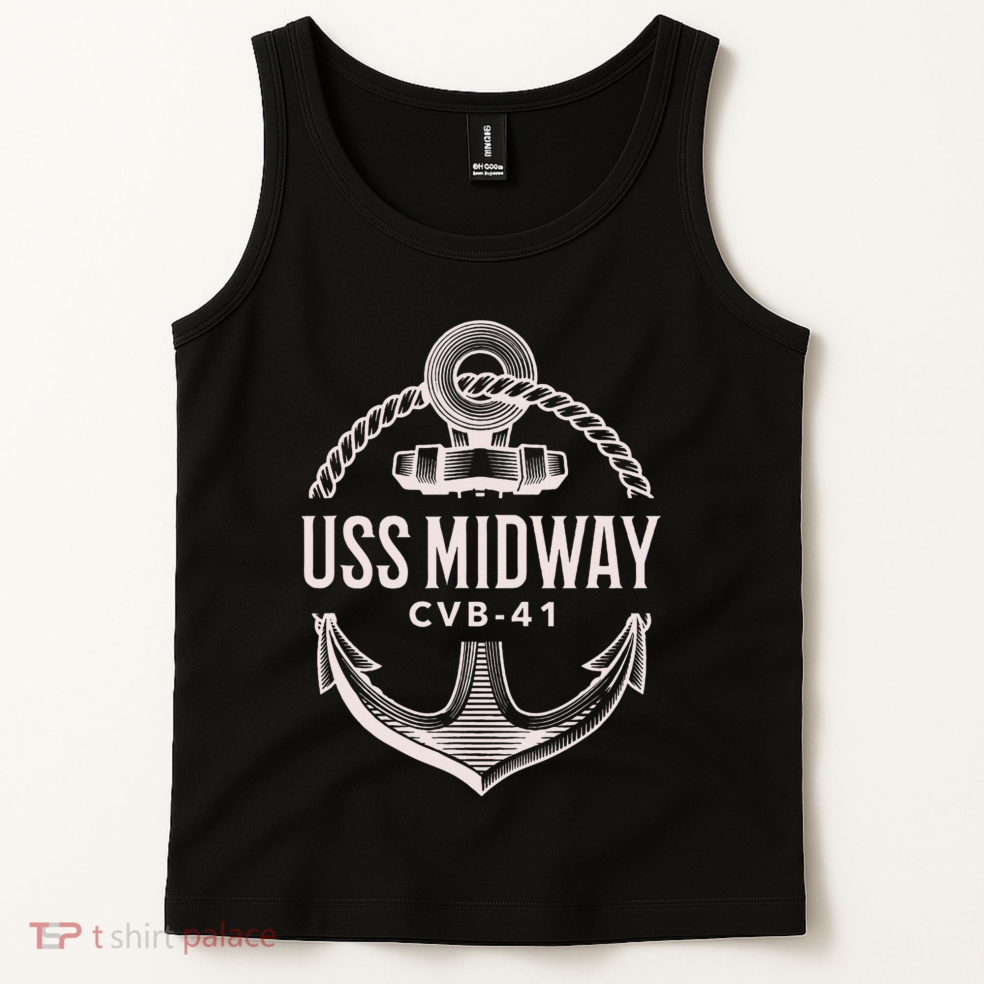 Uss Midway Cvb41 Aircraft Carrier Uss Midway Tank Top